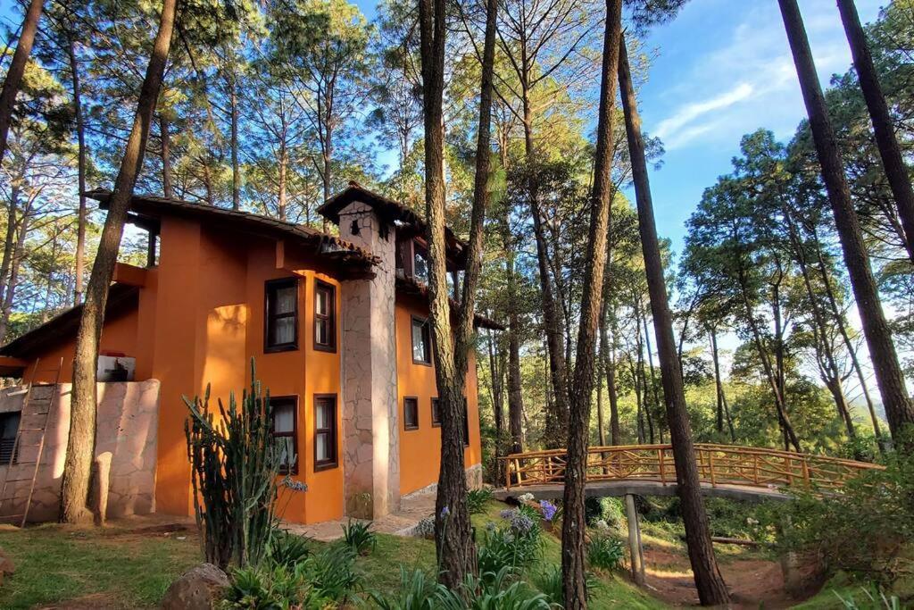 Cabana Rustica A 1Km De Cascada Mazamitla Zewnętrze zdjęcie