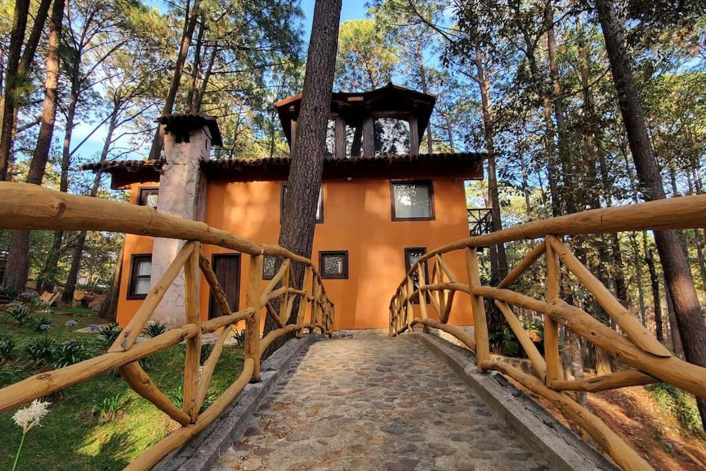 Cabana Rustica A 1Km De Cascada Mazamitla Zewnętrze zdjęcie
